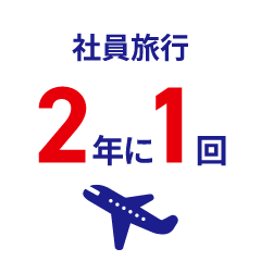 社員旅行2年に1回
